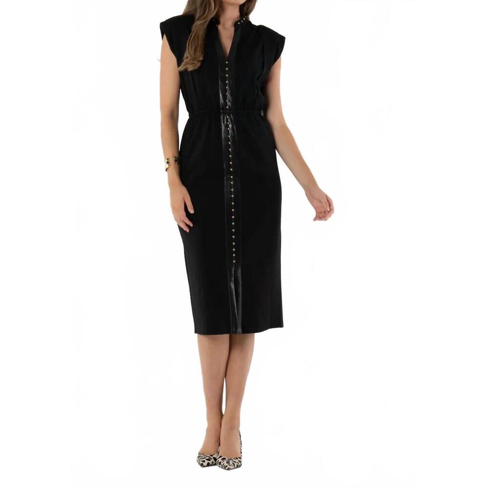NEW EMILY MCCARTHY meme dress in black